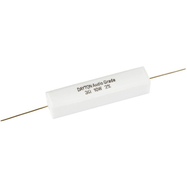 Main product image for Dayton Audio DNR-3.0 3 Ohm 10W Precision Audio Grade R 004-3